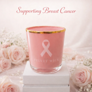 Supporting Breast Cancer Candle